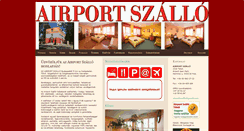 Desktop Screenshot of airportszallo.hu